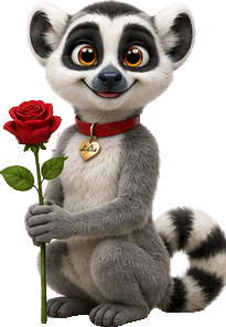 Lulu the Fresh Air Lemur